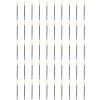 minkissy 50pcs Disposable Eyelash Brushes and Eyebrow Combs Portable Silicone Makeup Tools for Lash Extensions and Grooming for Beauty Salons and Personal Use Orange view 1