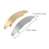minkissy 2pcs Decorative Metal Hair Clips for Women Smooth Barrettes for Weddings Parties and Everyday Use view 4