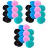 KALLORY 36pcs Multi-Purpose Massage Brush Plastic Hair Cleaning Brush Massage Comb for Hair Washing Home Salon Detangler view 1