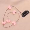 KALLORY 12pcs Invisible Hair Clips Fashion Hairpin String Design for Women and Girls Ponytail Decoration view 2