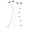 KALLORY 12pcs Invisible Hair Clips Fashion Hairpin String Design for Women and Girls Ponytail Decoration view 3