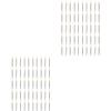 minkissy 100pcs Disposible Eyelash Brush Eyelash Makeup Mascara Wands Grafting Tool Comb Portable for Women view 1