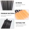 minkissy 100pcs Disposible Eyelash Brush Eyelash Makeup Mascara Wands Grafting Tool Comb Portable for Women view 3