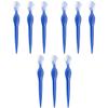 minkissy 9pcs Benefit Brow Eyebrow Razors Trimmers Beauty Makeup Portable for Travel Razor Blades view 1