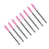 minkissy 2sets 50-piece Disposable Mascara Wands Rose Red Eyelash Brush for Eyebrow Makeup Portable Eyelash Grafting Tool for Women Girls 50pcs*2 view 4