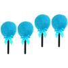 KALLORY 4pcs Lollipop Shape Makeup Puff for Women Fluffy Powder Applicator Tool Chic Design for Face Makeup for Birthday Mother Day Christmas Easy to Clean and Use view 1