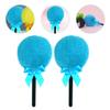 KALLORY 4pcs Lollipop Shape Makeup Puff for Women Fluffy Powder Applicator Tool Chic Design for Face Makeup for Birthday Mother Day Christmas Easy to Clean and Use view 2