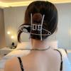 Beaupretty 2sets Decorative Metal Hair and Pin Exaggerated Design for Thick Hair for Daily Use Bathing Makeup and Styling view 4