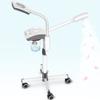 TASALON Professional Facial Steamer Tools for Esthetician, Skin Care and Deep Cleaning, 2 in 1 Face Machine with 3X Magnifying Foldable Arm, Ozone Face Steamer for Facial, Hot Mist Skincare, White view 1