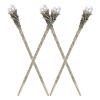 FRCOLOR 4pcs Vintage Hair Sticks Rhinestones Retro Chinese Hairpins Elegant Hair Chopsticks for Women Floral Design for Special Occasions and Daily Use view 1