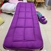KKCD Non-Slip Lash Bed Topper with Square Head Massage Table Mattress Topper with/Without Breath Hole SPA Bed Cover Protector for Beauty Salon Solid Color Massage Accessories,Purple2,60x180cm view 1