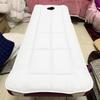 KKCD Non-Slip Lash Bed Topper with Square Head Massage Table Mattress Topper with/Without Breath Hole SPA Bed Cover Protector for Beauty Salon Solid Color Massage Accessories,White1,70x180cm view 1