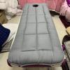 KKCD Non-Slip Lash Bed Topper with Square Head Massage Table Mattress Topper with/Without Breath Hole SPA Bed Cover Protector for Beauty Salon Solid Color Massage Accessories,Grey1,80x190cm view 1