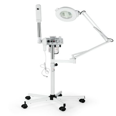Salonsunny 3 in 1 Facial Steamer, High Frequency & Magnifying Lamp Multifunction Machine