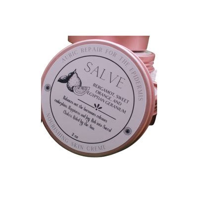Essential Salve for Auric Repair for the Epidermis (Bergamot, Sweet Orange, & Egyptian Geranium)