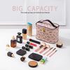 AmBealla Make up Bag Travel Cosmetic Bags Brush Holder Zipper Pouch Case Organizer Cute Organizer Suitable for Purse for Women (Light Pink 2PCS) view 2