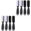 FRCOLOR 8pcs Duster Brush for Broken Hair Cleaning Lightweight Plastic Barber Neck Duster for Home Travel Use Essential Styling Tool view 1