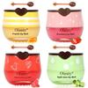 4 PCS Bee Lip Balm Honey Pot, Honey Balm Moisturizing Lip Mask Hydrating Prevention Dry and Cracked Lip Scrubs Exfoliator, Lip Exfoliating Sleeping Lip Mask, Reduces Lip Lines view 1