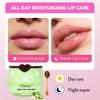 4 PCS Bee Lip Balm Honey Pot, Honey Balm Moisturizing Lip Mask Hydrating Prevention Dry and Cracked Lip Scrubs Exfoliator, Lip Exfoliating Sleeping Lip Mask, Reduces Lip Lines view 4