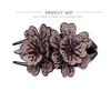 MinLia Flower Hair Clip Elegant Sweet Hair Claw, All-Match Resin Hairstyle Tools Female Hair Accessories Antiquity Headwear(E) view 4