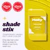 Hally Hair Shade Stix, Yellow Temporary Hair Dye for Kids & Adults Washable view 2