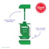 Hally Hair Shade Stix, Green Temporary Hair Dye for Kids & Adults Washable view 3