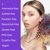 Hally Hair Shade Stix, Purple Temporary Hair Dye for Kids & Adults Washable view 3