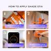 Hally Hair Shade Stix, Orange Temporary Hair Dye for Kids & Adults Washable view 3