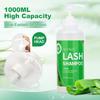 ACTROL Eyelash Extension Cleanser Aloe 1L Natural Lash Extension Shampoo Professional Eyelid Foaming Cleanser Paraben & Sulfate Free Non-lrritating with Salon and Home Care view 4