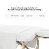 Avalon Care Microfiber Massage Table Sheets Sets 3 Pcs Premium Massage Table Cover Includes Flat, Fitted Massage Sheets Sets & Face Cradle Cover, Soft Massage Bed Cover - White Massage Bed Sheets view 2