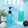 30 Pcs 10 oz Plastic Pump Bottle Dispenser Empty Lotion Bottle with Pump Refillable Clear Hand Soap Dispenser Portable Travel Lotion Container for Body Wash Liquid Soap Shampoo Essential Oil, 2 Colors view 4