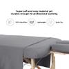 Avalon Care Microfiber Massage Table Sheets Sets 3 Pcs Premium Massage Table Cover Includes Flat, Fitted Massage Sheets Sets & Face Cradle Cover, Soft Massage Bed Cover - Grey Massage Bed Sheets view 2