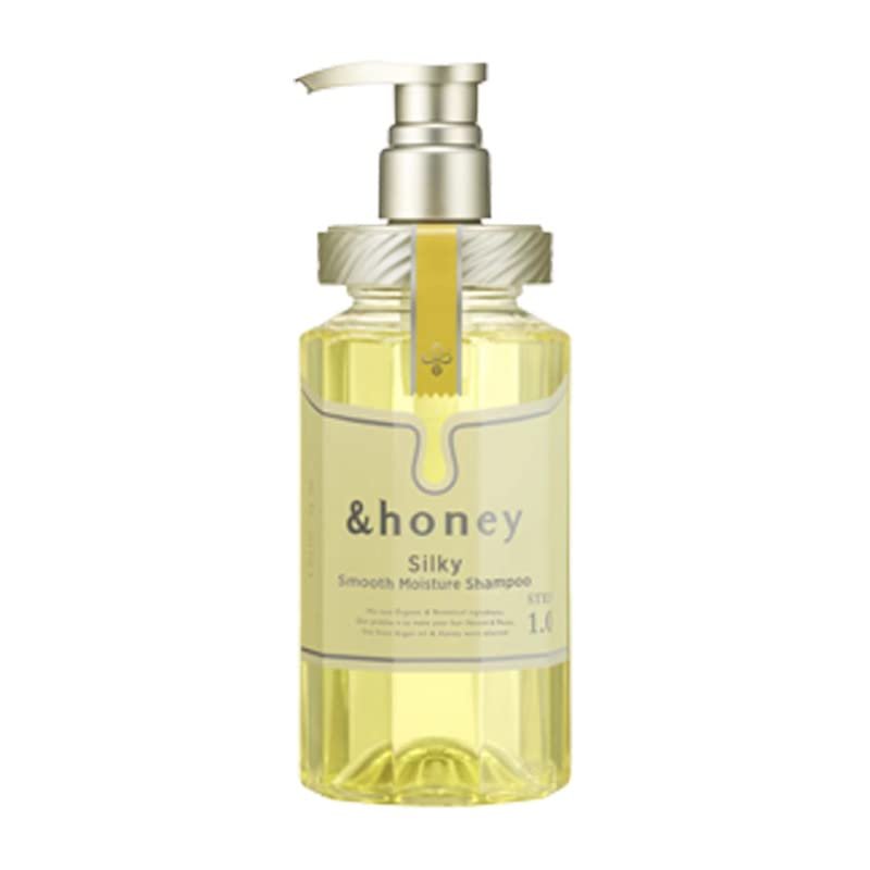 1 PC Perfumed Honey Silky Smooth Moisture Hair Shampoo, No Additive, Can Be Used For Pregnant Women And Children, Leaving Clear Smooth Silky Hair For You, 440ml (shampoo)