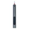 Electric Nail Drill Machine Nail Drill for Acrylic Nails Portable Nail File Set for Polish USB Nail Filer for Salon and Home Use,Gray,12.5cm view 1
