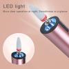 Electric Nail Drill Machine Nail Drill for Acrylic Nails Portable Nail File Set for Polish USB Nail Filer for Salon and Home Use,Gray,12.5cm view 3