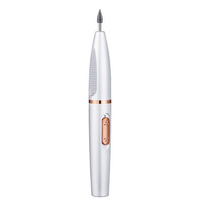 Electric Nail Drill, USB Electric Nail Drill Machine for Acrylic Nails,Portable Electrical Nail File Polishing Tool Manicure Pedicure Nail Supplies for Home and Salon Use,White,20 * 145mm