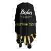 Custom Barber Cape Hairdresser Cape, Personalized Salon Cape for Men, Customized Hair Cutting Cape for Home Salon Barbershop view 3