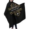Custom Barber Cape Hairdresser Cape, Add Your Photo Text Logo Personalized Salon Cape for Men, Customized Hair Cutting Cape for Home Salon Barbershop view 2