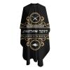 Custom Barber Cape Hairdresser Cape, Add Your Photo Text Logo Personalized Salon Cape for Men, Customized Hair Cutting Cape for Home Salon Barbershop view 3
