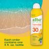 Alba Botanica Sunscreen Spray for Face and Body, Broad Spectrum SPF 30 Sunscreen, Hawaiian Coconut, Water Resistant and Biodegradable, 5 fl. oz. Bottle view 4