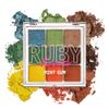 Ruby Kisses Eyeshadow Palette Highly Pigmented Eye Makeup 9 Shades Matte Shimmer Metallic Eyeshadow Palette, Festival Eye Makeup (Mint Gum) view 1