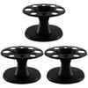 Dryer Stand 3pcs 8 Stand Salon Comb Shelf Rack Organizer Hair Massage Storage Plastic Display Cushion Professional Holder Holes for Desktop Stand view 2