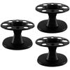 Dryer Stand 3pcs 8 Stand Salon Comb Shelf Rack Organizer Hair Massage Storage Plastic Display Cushion Professional Holder Holes for Desktop Stand view 4