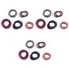 Beaupretty 300pcs Seamless Elastic Hair Ties for Girls Hair Bands for Ponytails Stretchy Holders Colors for Daily Use and Messy Buns view 1
