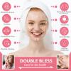 AURUZA 2PCS Ice Roller for Face and Eye, Ice Facial Roller Beauty Self Skin Care Tools Ice Holder Facial Cube Gua Sha Face Massage Ice Mold for Face Anti Wrinkle Tighten Skin Women Gifts view 2