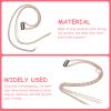 minkissy 10pcs Hair Chain Clips Tassels Hair Jewelry for Braids for Women for Ponytails and Everyday Wear view 2