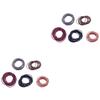 Beaupretty 200pcs Seamless High Elastic Hair Ties for Women Stretch Hair Bands No Damage Design for Everyday Use and Ponytails Colors view 1