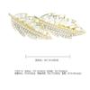 AAGAZA Leaf Hairpin Female Spring Back Head Hair Accessories Spring Clip Headdress Fall Into The Heart Hair Accessories /1600 view 2