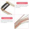 minkissy 8pcs Hair Chain Extensions for Women Decorative Hair Accessories Lightweight Design for Braids and Hairstyles for Parties and Special Occasions view 3