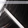 Beaupretty 2pcs Anti-static Fine Toothed Titanium Steel Hair Comb for Professional Hairdressing Durable Barber Tool for All Hair Types Silver view 2